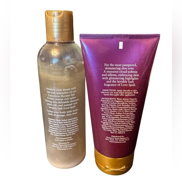 Victoria's Secret Lovespell Body Wash and Shimmer Body Lotion - Picture 4 of 6